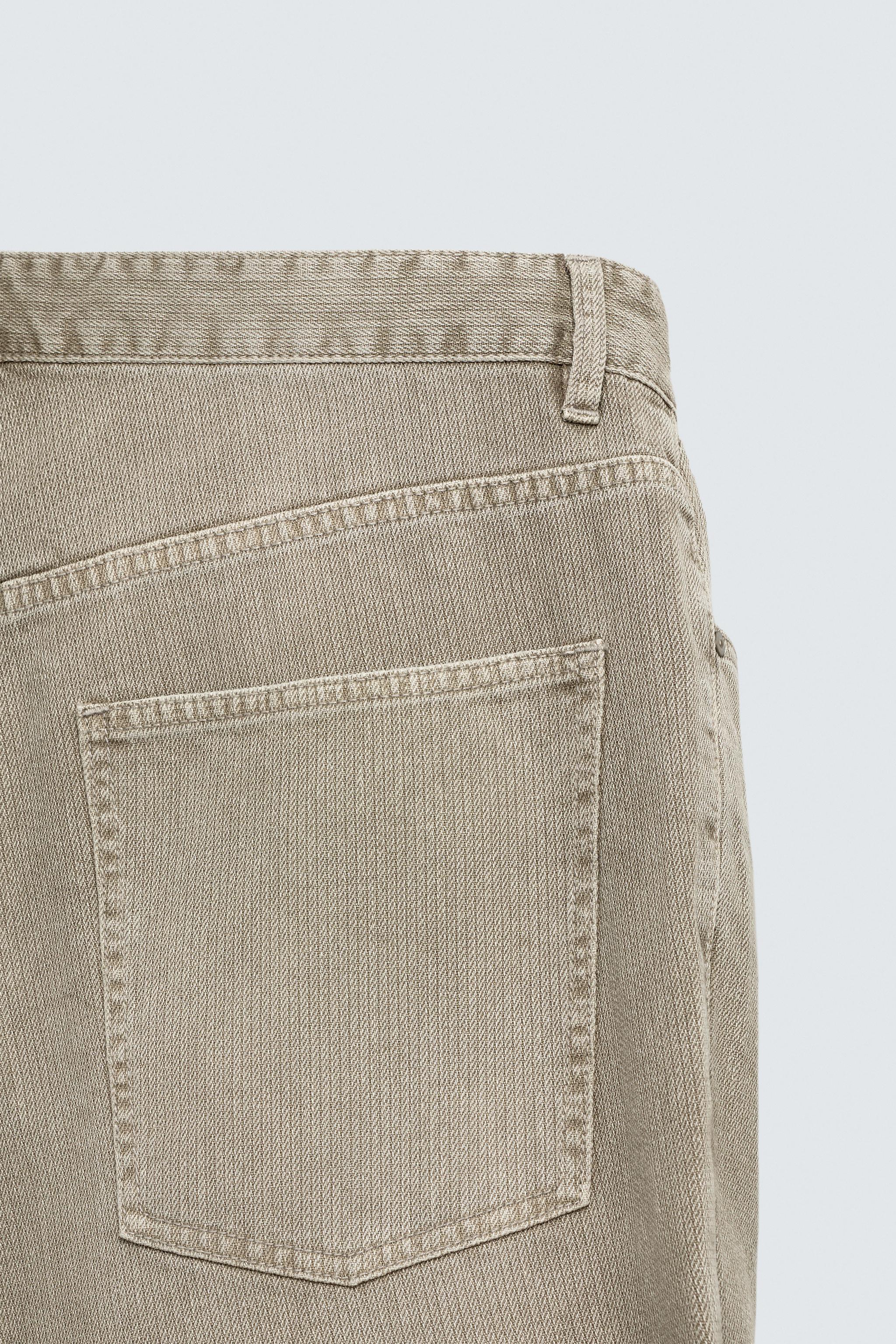 PANTALON FLARE FIT STRUCTURÉ EN COTON